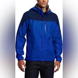 NWT MARMOT “MemBrain Strata Oracle” Men’s Rain Jacket Hood Large, Retail $170